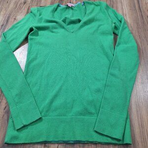 Lilly Pulitzer Green v-neck sweater size XS